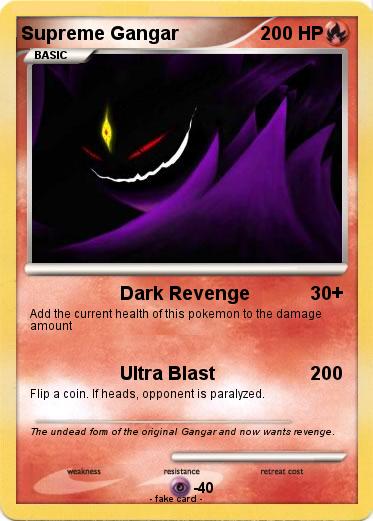 Pokemon Supreme Gangar