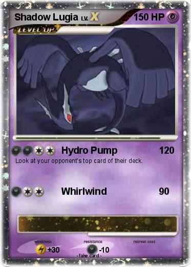 Pokemon Shadow Lugia