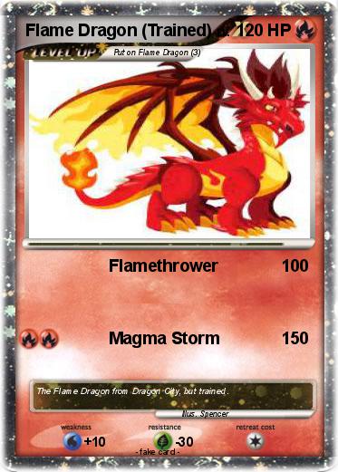 Pokemon Flame Dragon (Trained)