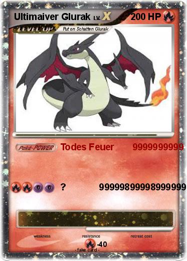 Pokemon Ultimaiver Glurak