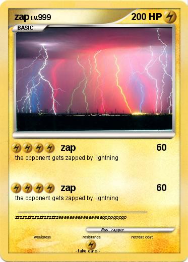 Pokemon zap