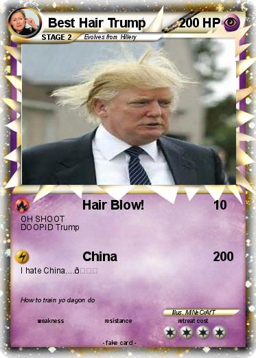 Pokemon Best Hair Trump