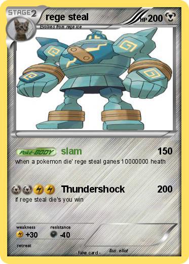 Pokemon rege steal