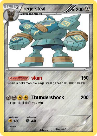 Pokemon rege steal