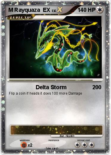 Pokemon M Rayquaza  EX