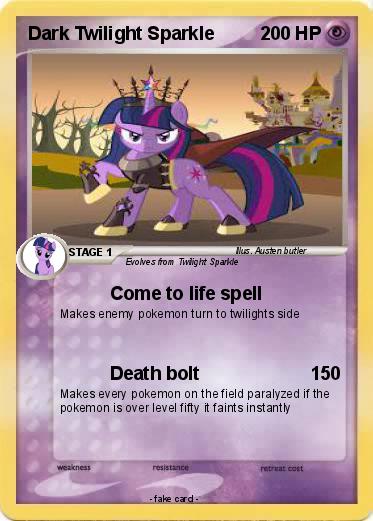 Pokemon Dark Twilight Sparkle
