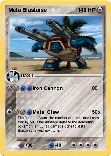 Pokemon Meta Blastoise