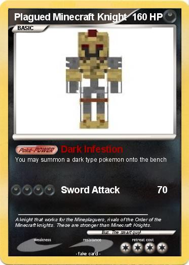 Pokemon Plagued Minecraft Knight