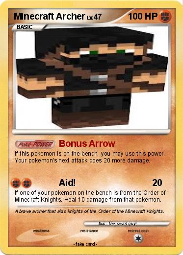 Pokemon Minecraft Archer