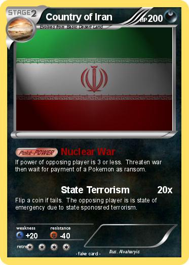 Pokemon Country of Iran