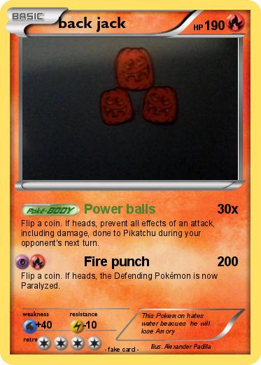 Pokemon back jack