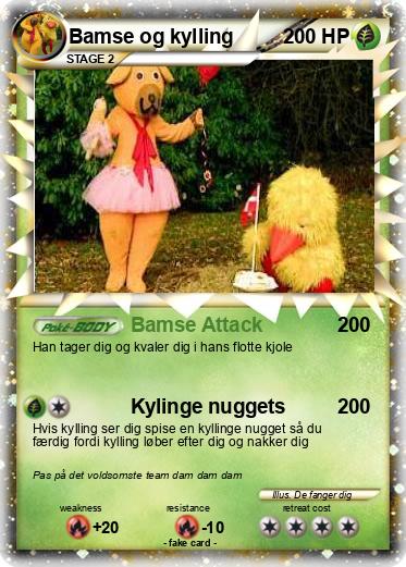 Pokemon Bamse og kylling