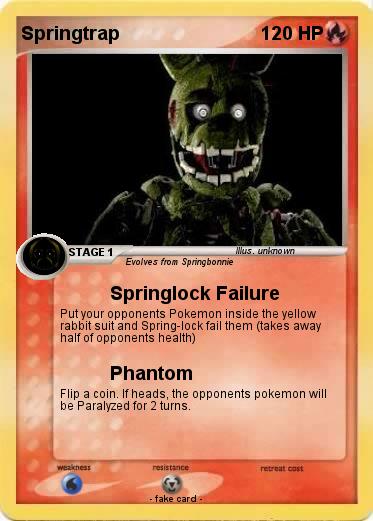 Pokemon Springtrap