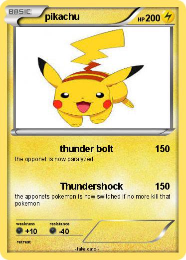 Pokemon pikachu