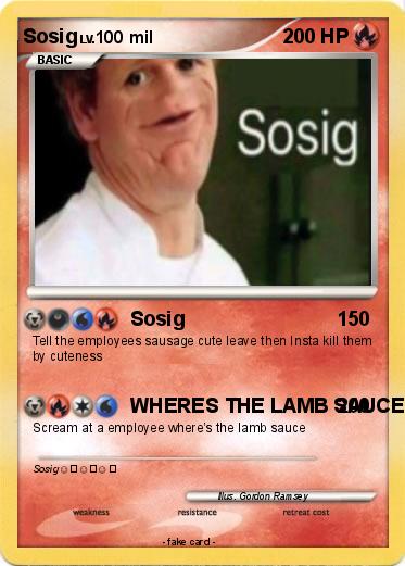 Pokemon Sosig