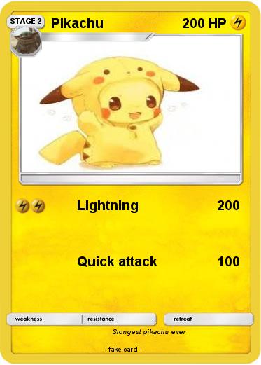 Pokemon Pikachu