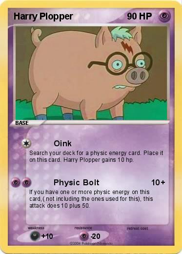 Pokemon Harry Plopper