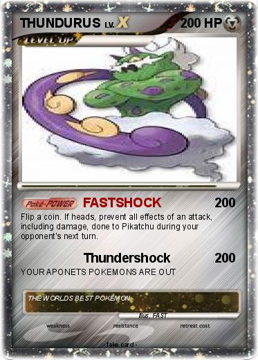 Pokemon THUNDURUS