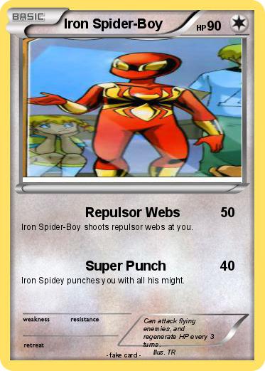 Pokemon Iron Spider-Boy