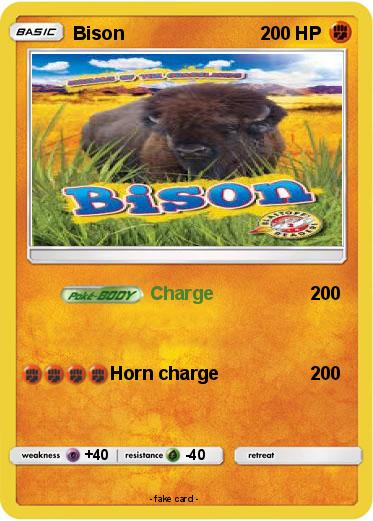 Pokemon Bison