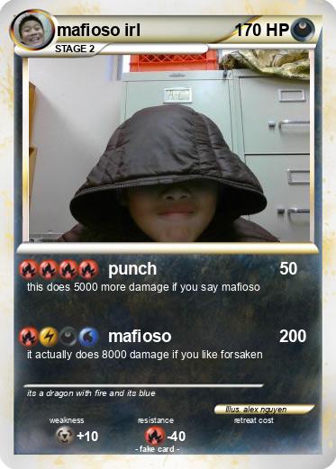 Pokemon mafioso irl