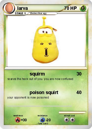 Pokemon larva