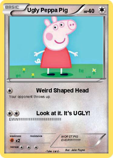 Pokemon Ugly Peppa Pig