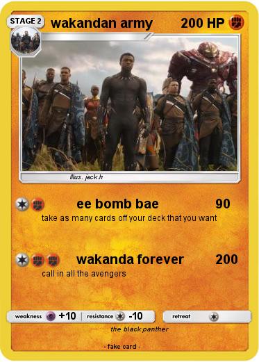 Pokemon wakandan army