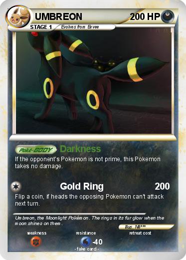 Pokemon UMBREON Pokemon UMBREON
