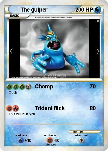 Pokemon The gulper