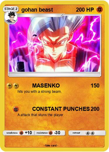 Pokemon gohan beast