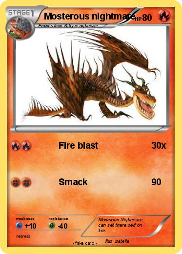 Pokemon Mosterous nightmare
