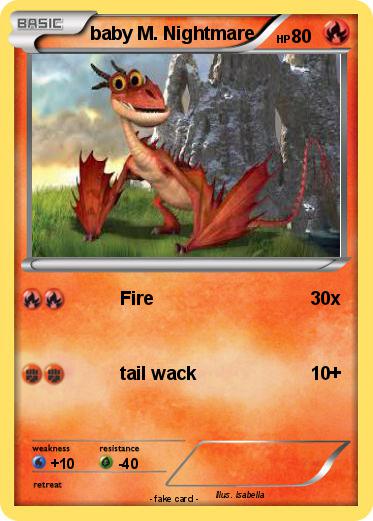 Pokemon baby M. Nightmare