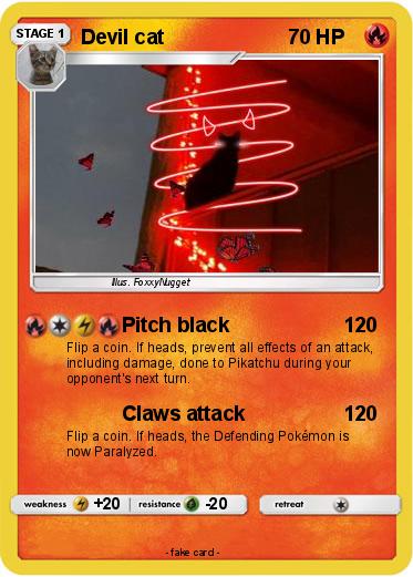 Pokemon Devil cat