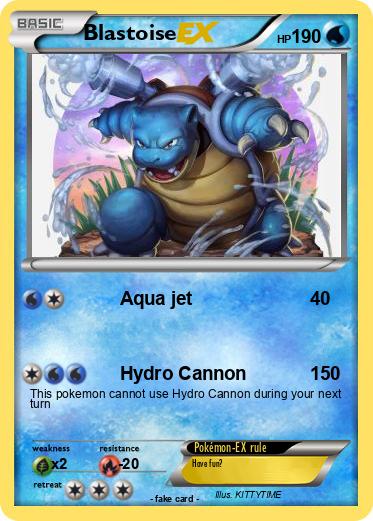 Pokemon Blastoise