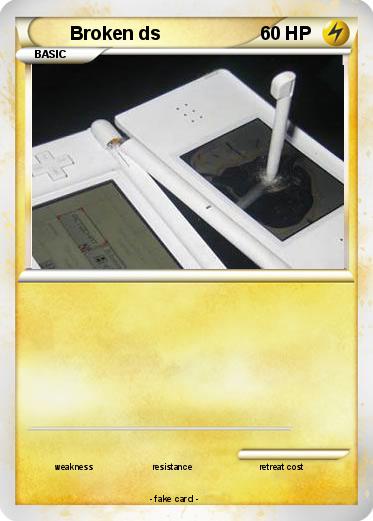 Pokemon Broken ds