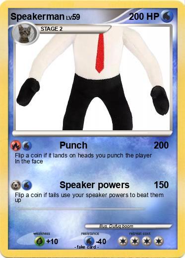 Pokemon Speakerman