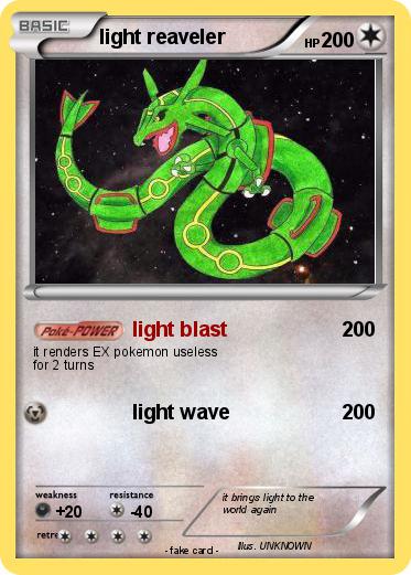 Pokemon light reaveler