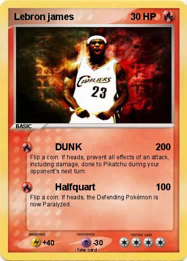 Pokemon Lebron james