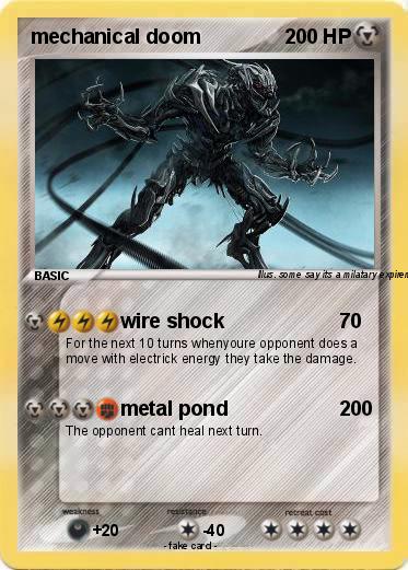 Pokemon mechanical doom