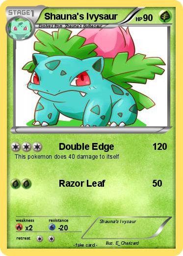 Pokemon Shauna's Ivysaur