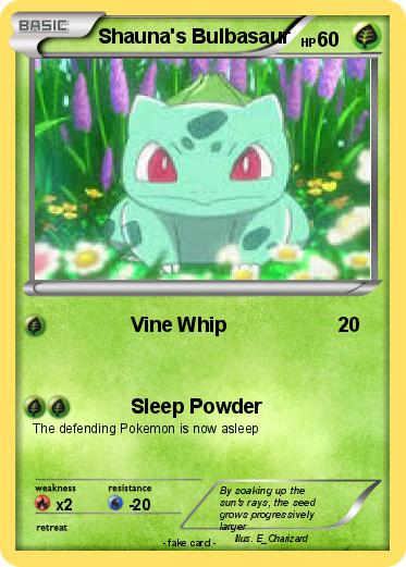 Pokemon Shauna's Bulbasaur
