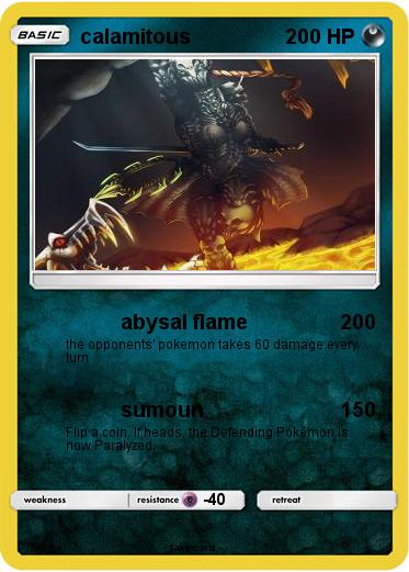 Pokemon calamitous