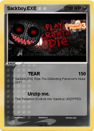 Pokemon Sackboy.EXE