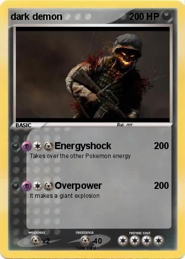 Pokemon dark demon