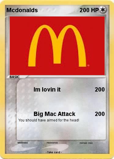 Pokemon Mcdonalds