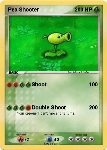 Pokemon Pea Shooter