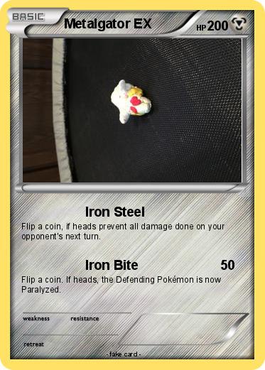Pokemon Metalgator EX