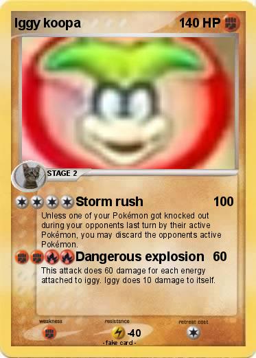 Pokemon Iggy koopa