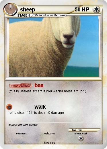 Pokemon sheep
